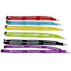 Corporate lanyard strap - Bloomberg Live